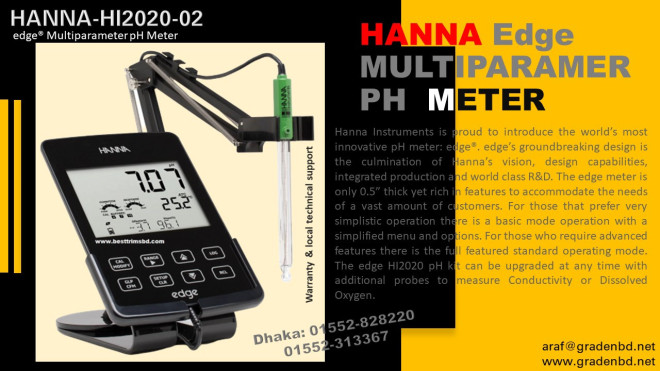 Hanna pH Meter HI2020-02